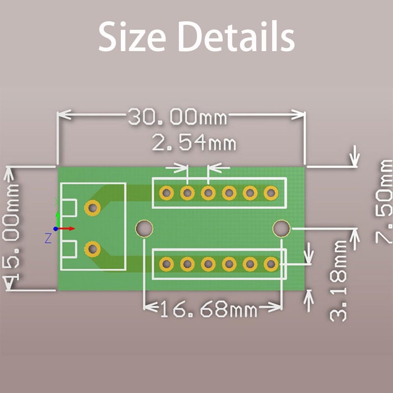 Teansic 10PCS 2x6 Position Terminal Block Distribution Module,2-Pin Screw Terminal to 2.54mm Pitch Dupont Connector for Secure Wiring - DIY Electronics, Prototyping, and Arduino Projects - Image 2